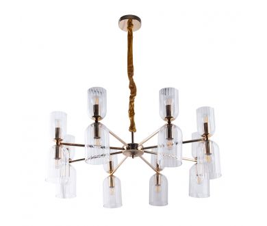 Подвесная люстра Arte Lamp Charm A1623LM-16GO