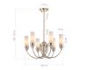Люстра на штанге ST Luce Элегра SL1402.253.06