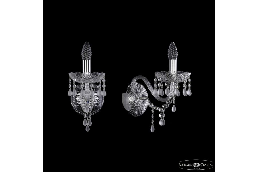 Бра Bohemia Ivele Crystal 1410B/1/160/XL Ni V0300
