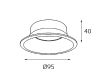 Рефлектор Italline MG-31 reflector for 3160 gold