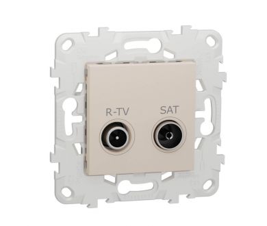 Розетка R-TV/SAT одиночная Schneider Electric Unica New NU545444
