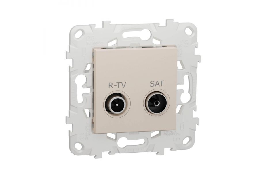 Розетка R-TV/SAT одиночная Schneider Electric Unica New NU545444