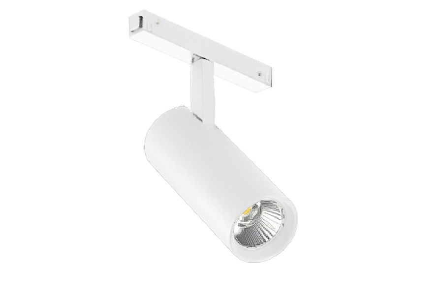 Трековый магнитный светильник Arlight MAG-VIBE-SPOT-R55-18W Warm3000 (WH, 24 deg, 48V) 044479