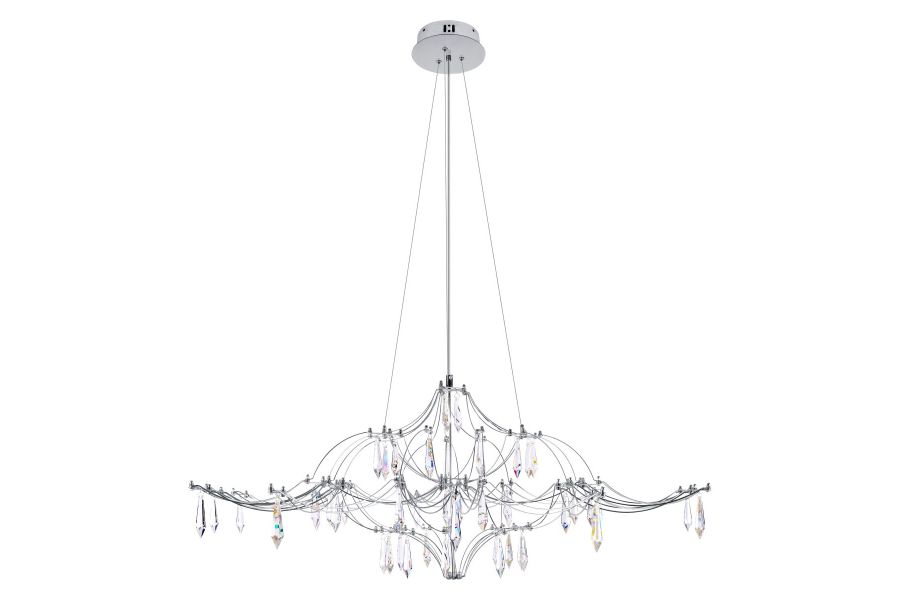 Подвесная люстра Loft IT Mira 10587/1000 Silver Asfour