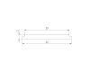 Экран Arlight LINE-3560-BENT-SIDE-2M OPAL 062982