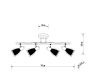 Спот Arte Lamp Harmony A5110PL-4AB