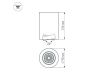 Накладной светильник Arlight SP-FOCUS-R90-9W Warm White 021064
