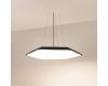 Подвесной светильник Arlight SP-TIARA-SLIM-HANG-H50-L800x720-75W Day4000 (BK, 160 deg, 230V) IP33 (Металл) 060206