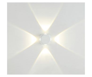 Уличный настенный светильник IMEX Cross IL.0014.0016-4 WH
