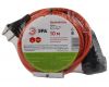 Удлинитель силовой Эра UPx-1-2x1-10m Б0046805