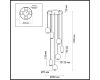 Каскадная люстра Odeon Light Ovali 5053/7