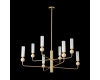 Люстра на штанге Crystal Lux SIMPLY SP8 BRASS