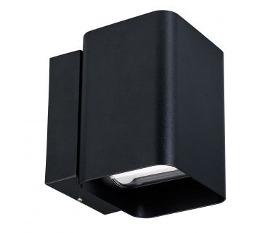 Уличный настенный светильник Arlight LGD-WALL-VARIO-S104x129-2x6W Day4000 (BK, 1-80 deg) 046428