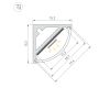 Профиль Arlight SL-KANT-H15-2000 ANOD (BY) (Алюминий) 059782