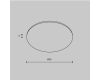 Стекло для пылевлагозащиты Maytoni Dip Glass001-D35