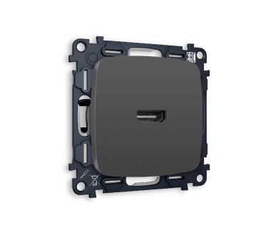 Комплект механизма розетки HDMI 2.0 40V/500mA 2.0GHz 5-18Gbit/s Ambrella Volt Omega MO914010
