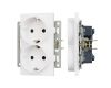 Механизм электрической розетки Arlight SCT-MEUD-PL-WH (250V, 16A) 043764