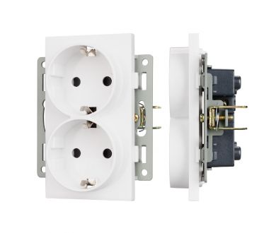Механизм электрической розетки Arlight SCT-MEUD-PL-WH (250V, 16A) 043764