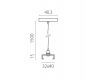 Подвес стандартный тип D треку 5040xx-(F)/(R) 1,5 м Lightstar Quattro 504177-FR1