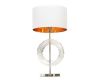 Настольная лампа Lumina Deco Fabi LDT 5531 CHR+WT