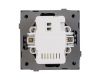 Механизм USB розетки Arlight SCT-TENDO-MUAC-SFPL-BK (5V, 3A, QC3) 054536