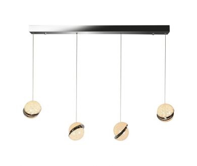 Подвесной светодиодный светильник iLedex CRystal Ball C4474-4L CR