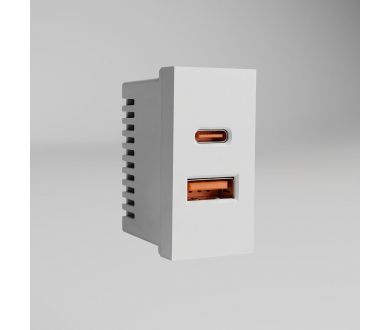 Купить Модульная розетка USB тип A+C Werkel W1272701 4630644890062 a072528 Модульная розетка USB тип A+C Werkel W1272701 4630644890062 a072528