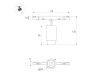 Трековый магнитный светильник Arlight MAG-MICROCOSM-SPOT-ZOOM-R59-12W Day4000 (BK, 20-60 deg, 24V) (IP20 Металл) 052085