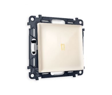 Купить Комплект механизма 1-кл проходного выключателя с подсветкой Ambrella Volt Alfa MA302030 Комплект механизма 1-кл проходного выключателя с подсветкой Ambrella Volt Alfa MA302030