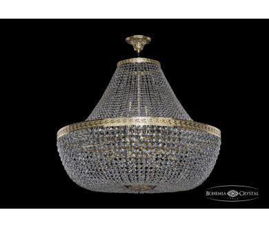 Люстра на штанге Bohemia Ivele Crystal 19111/H1/90IV G