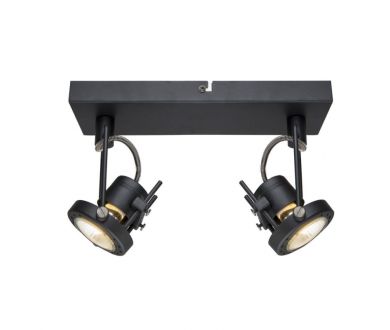 Спот Arte Lamp Costruttore A4300AP-2BK