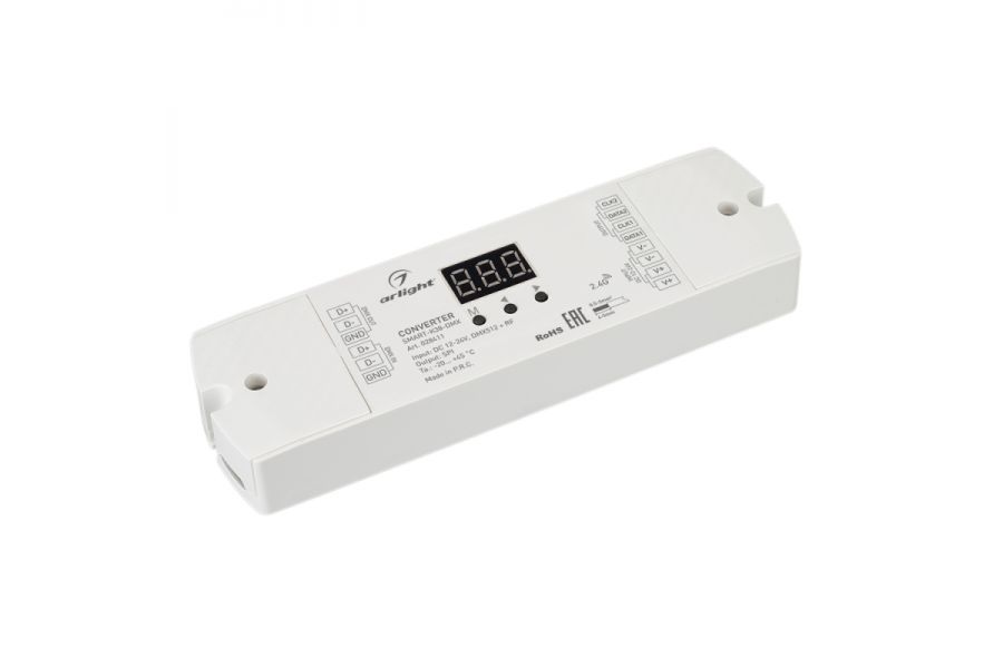 Конвертер Arlight Smart-K38-DMX (12-24V, SPI, 2.4G) 028411