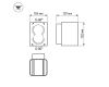 Настенный светильник Arlight LGD-Wall-Vario-J2WH-12W Warm White 024391