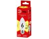 Лампа светодиодная Эра E27 6W 2700K ECO LED B35-6W-827-E27 Б0020620
