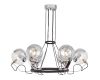 Подвесная люстра Lumina Deco LDP 9110-6 BK+CHR