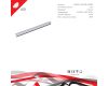 Линейный светильник Reluce 54002-9.5-001QL 4000K LED18W WT