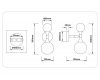Бра Ambrella Light High Light Modern LH51053