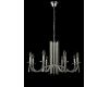 Подвесная люстра Crystal Lux AURELIO SP8 GOLD+CHROME/TRANSPARENT