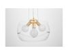 Подвесная люстра Lumina Deco Globo LDP 6018-400 PR+F.GD