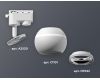 Трековый однофазный светильник с подсветкой Ambrella Light Track System XT1101002 (A2520, C1101, N7022)