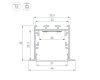Профиль Arlight LINIA49-F-M-3000 BLACK 055443