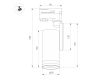 Трековый трехфазный светильник Arlight LGD-URANUS-4TR-R75-18W/25W Warm3500-MIX (BK, 20-50 deg, side holder, 230V) (IP20 Металл) 055807