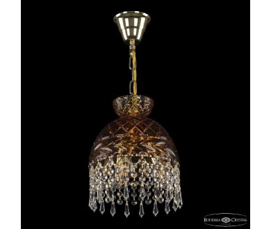 Купить Подвесной светильник Bohemia Ivele Crystal 5478/22 G Amber/M-1F Drops Подвесной светильник Bohemia Ivele Crystal 5478/22 G Amber/M-1F Drops