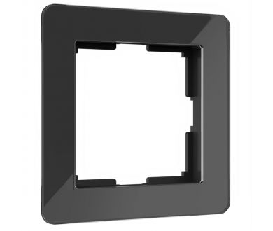 Купить Рамка на 1 пост Werkel Acrylic черный 4690389184826 W0012708 Рамка на 1 пост Werkel Acrylic черный 4690389184826 W0012708