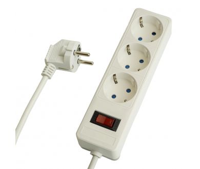 Купить Сетевой фильтр 3-местный с/з Stekker Optima HM20-31-02 50086 Сетевой фильтр 3-местный с/з Stekker Optima HM20-31-02 50086