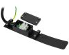 Ландшафтный светильник ЭРА Беллона GBF-103-1-SL-0650 230В Е27 IP54 серебро с розеткой Б0071046