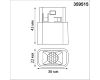 Трековый низковольтный светильник Novotech Shino Flum 359515