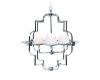Подвесная люстра Lumina Deco Baltimore LDP 8020-4 CHR+WT
