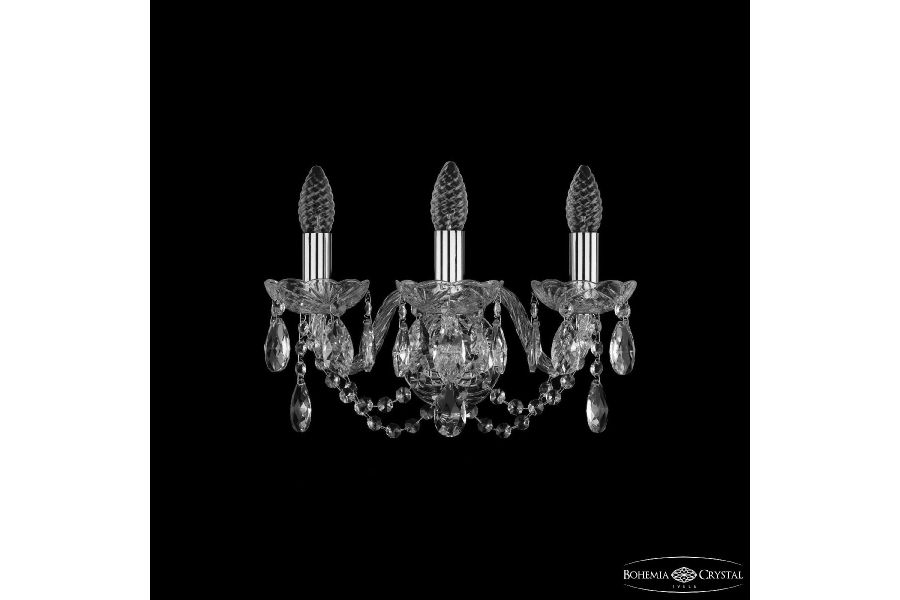 Бра Bohemia Ivele Crystal 1402B/3/141 Ni