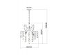 Подвесная люстра Arte Lamp Pipirima A4089LM-6AB